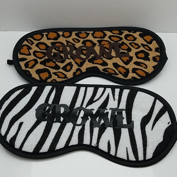 "Growl" Sleep Mask Elastic Band - Picture 1 of 2